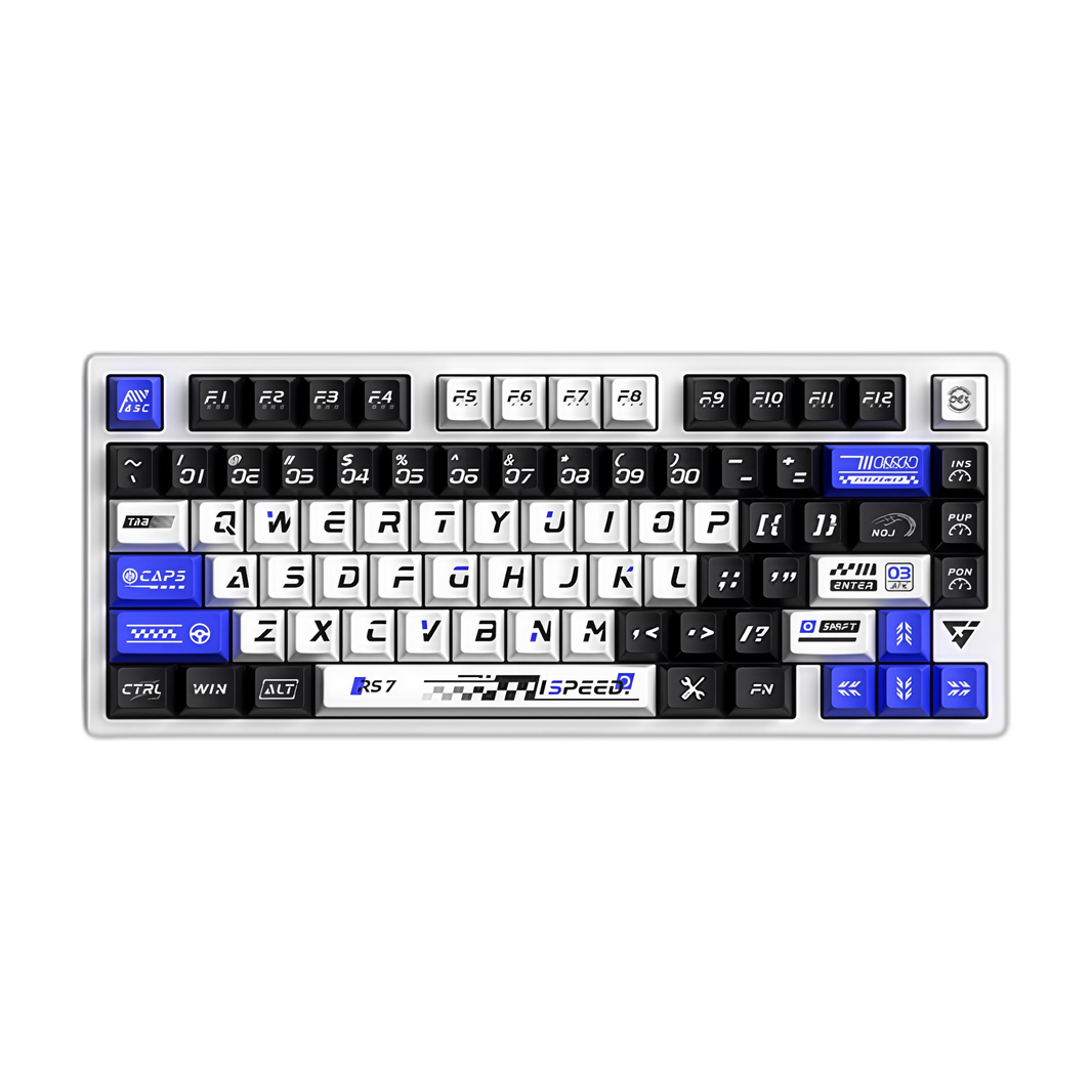 Teclado Gamer ATK RS7 RGB – Switches Hall Effect, Iluminación RGB, Diseño para eSports y Competencia Profesional
