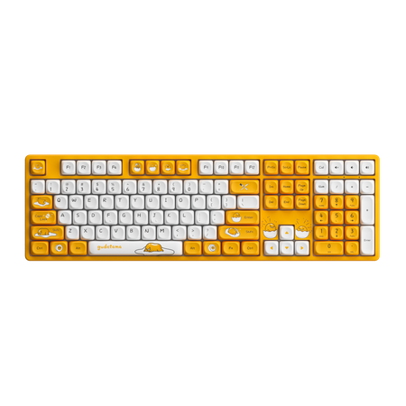 Teclado Gamer Akko Gudetama 5108S – Formato completo, switches TTC Demon y diseño oficial Gudetama para setups temáticos