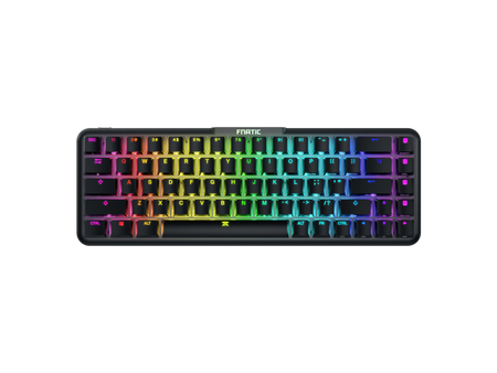 Teclado Gamer FNATIC Streak65 Black – Teclado compacto, perfil bajo y diseño negro para velocidad y precisión en eSports