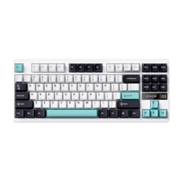 Teclado Gamer MCHOSE G87 Cyan Blue – Formato TKL, switches precisos y diseño en azul cian para setups llamativos