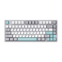 Teclado Gamer MCHOSE Z75S Aluminio Grey and Blue – Layout 75 por ciento, estructura de aluminio y diseño en gris y azul

