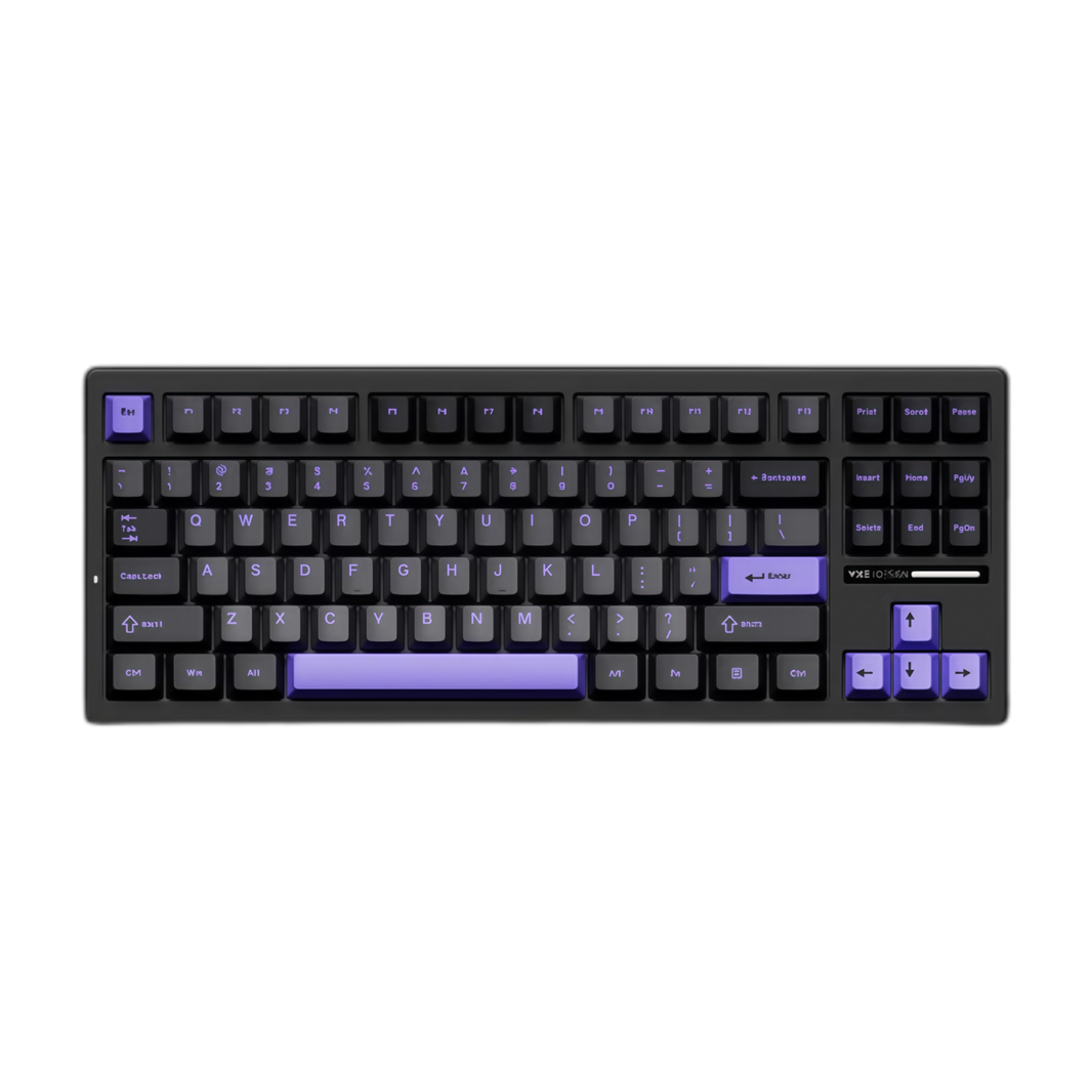 Teclado Gamer VGN S87 Misty Purple – Layout TKL 87%, Diseño en Color Morado, Alto Rendimiento para Gaming Profesional