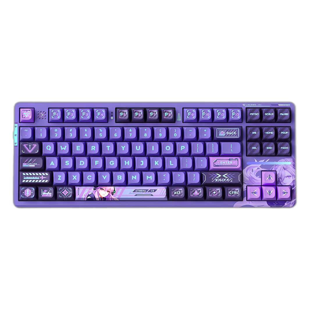 Teclado Gamer VGN V87 Pro Athena – TKL, Switches Precisos y Estilo Competitivo