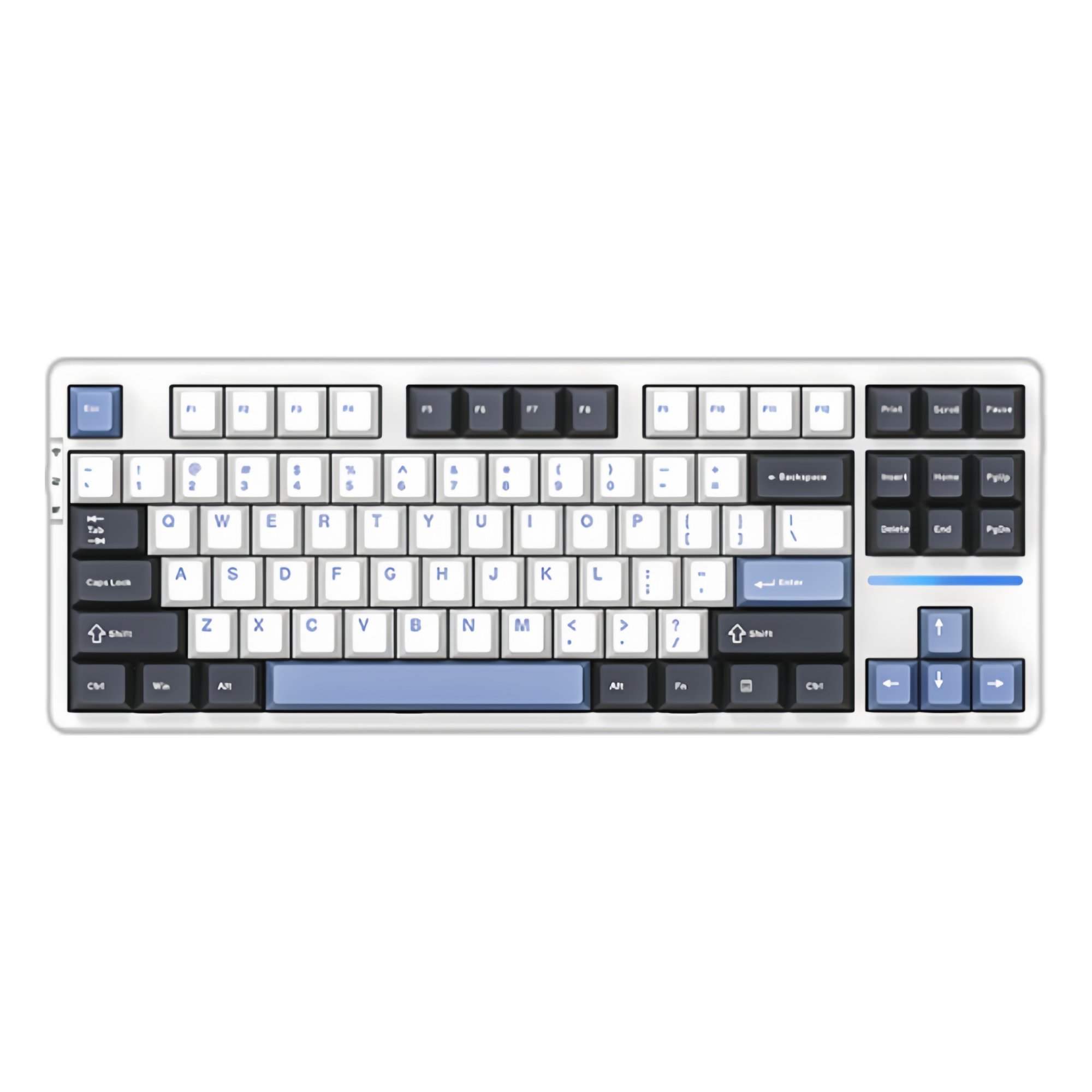 Teclado Gamer VGN V87 Trimode Starry Sky – TKL inalámbrico, triple conexión y diseño estrellado para setups únicos