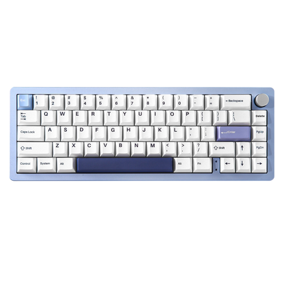 Teclado Gamer Yunzii AL66 Blue Milk – Layout 65 por ciento, switches Blue Milk y diseño compacto para setups personalizados