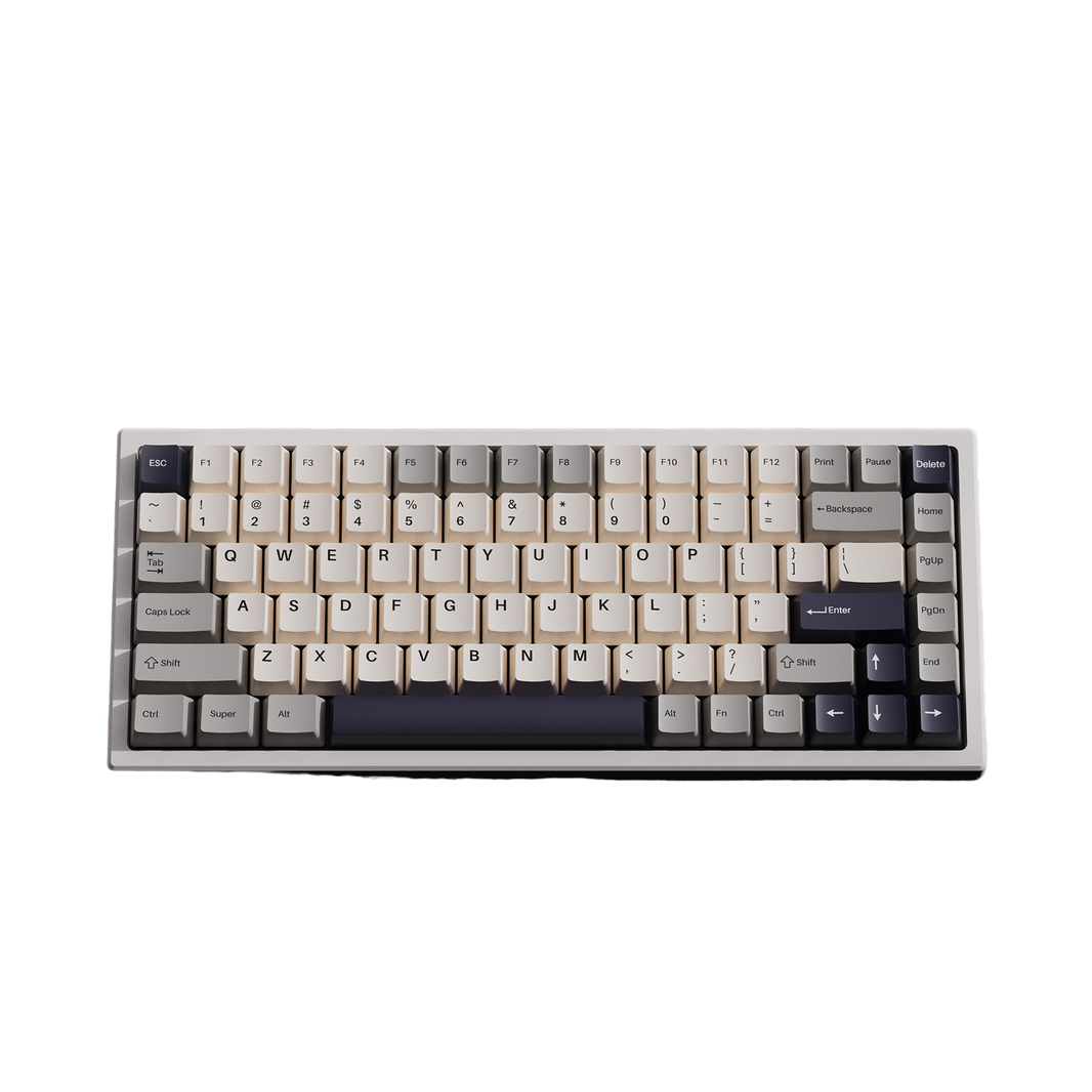 Teclado Gamer Yunzii YZ84 Pro White – Layout 75 por ciento, switches rojos y diseño blanco para rendimiento y estilo

