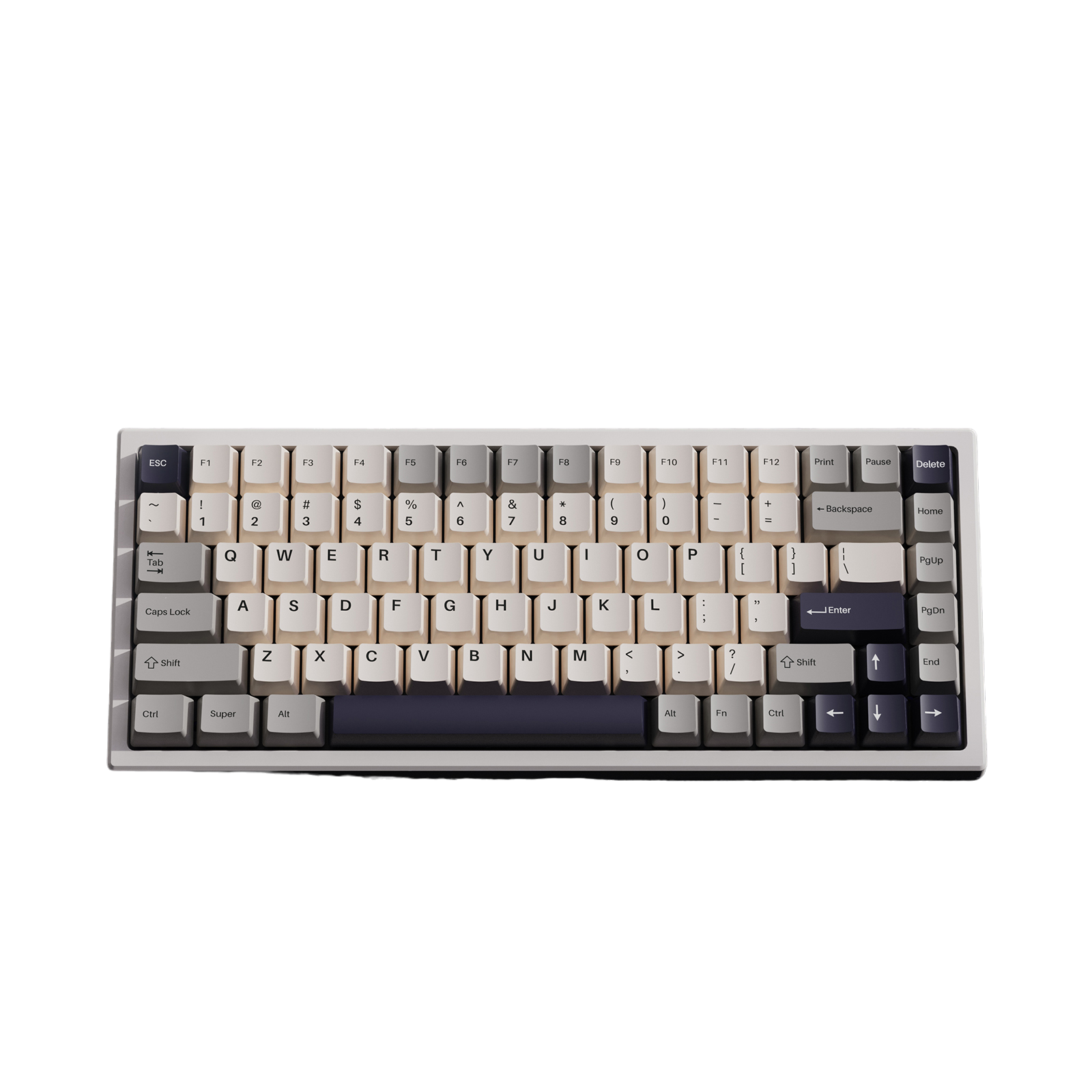 Teclado Gamer Yunzii YZ84 Pro White – Layout 75 por ciento, switches rojos y diseño blanco para rendimiento y estilo

