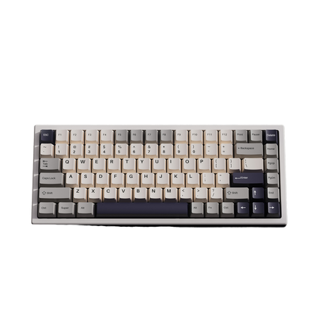 Teclado Gamer Yunzii YZ84 Pro White – Layout 75 por ciento, switches rojos y diseño blanco para rendimiento y estilo


