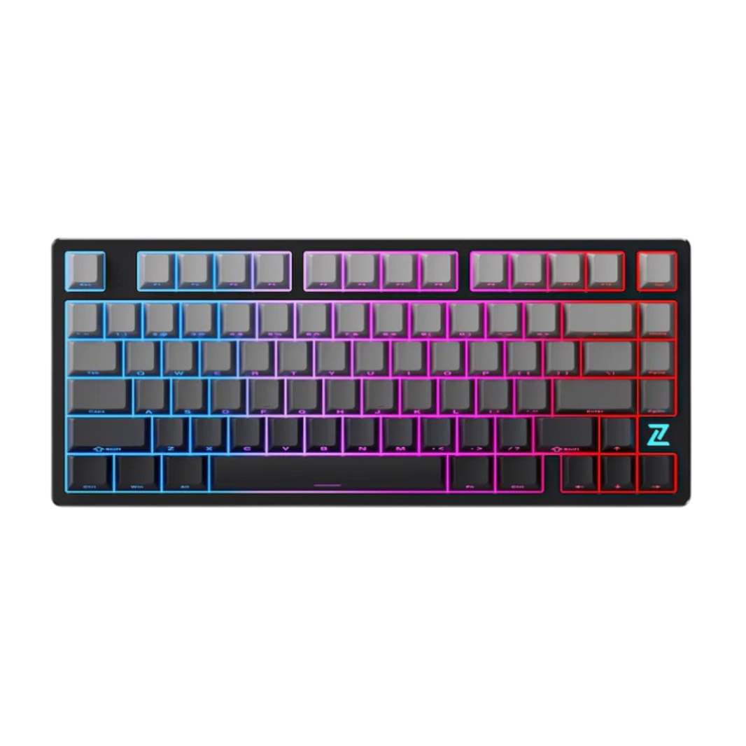 Teclado Gamer MCHOSE Z75S Aluminio Mountains Gradient – Layout 75 por ciento, chasis de aluminio y diseño en degradado montañoso

