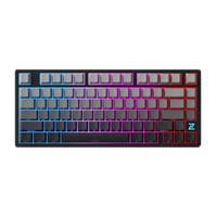 Teclado Gamer MCHOSE Z75S Aluminio Mountains Gradient – Layout 75 por ciento, chasis de aluminio y diseño en degradado montañoso
