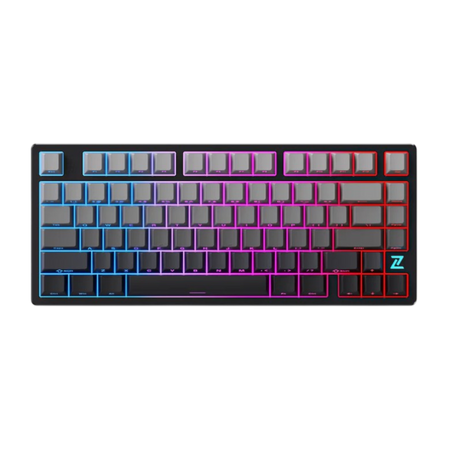 Teclado Gamer MCHOSE Z75S Aluminio Mountains Gradient – Layout 75 por ciento, chasis de aluminio y diseño en degradado montañoso
