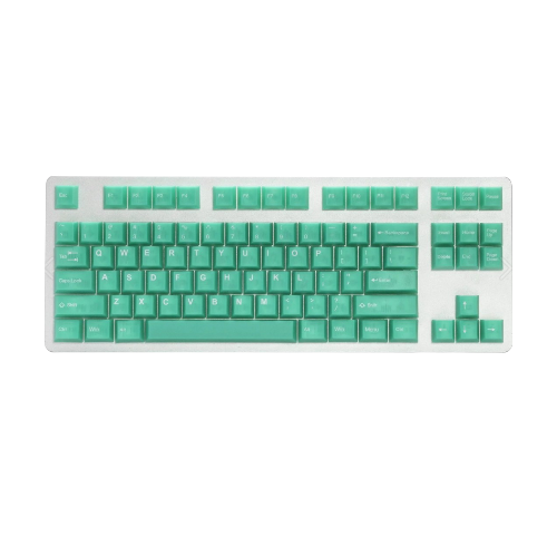 Teclas TAIHAO ABS-Cubic The Haunted Keycap Jelly Jade – Teclas con diseño de jade, duraderas y perfectas para personalizar teclados mecánicos