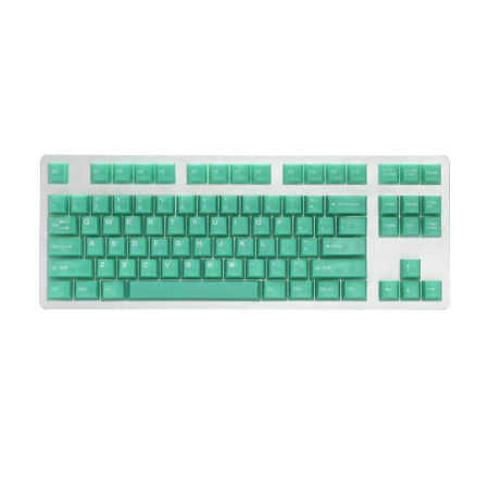 Teclas TAIHAO ABS-Cubic The Haunted Keycap Jelly Jade – Teclas con diseño de jade, duraderas y perfectas para personalizar teclados mecánicos