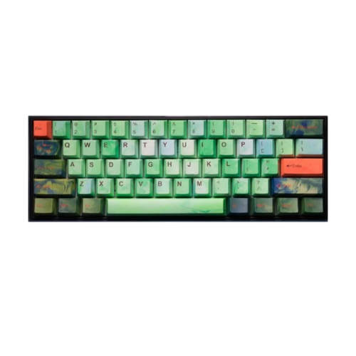 Teclas TAIHAO ABS Cubic Avatar Orange Brown – Teclas de alta calidad con diseño en naranja y marrón para teclados mecánicos
