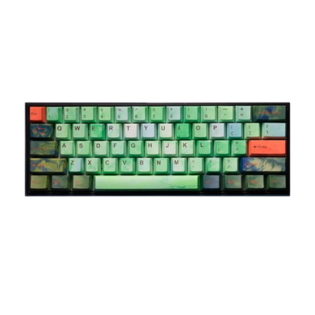 Teclas TAIHAO ABS Cubic Avatar Orange Brown – Teclas de alta calidad con diseño en naranja y marrón para teclados mecánicos