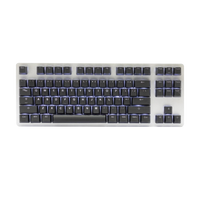 Teclas TAIHAO PBT Backlit BOLD Negras – Teclas retroiluminadas de PBT, diseño audaz en color negro para teclados mecánicos