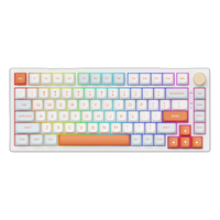 Teclado Gamer VGN N75 Wired Orange