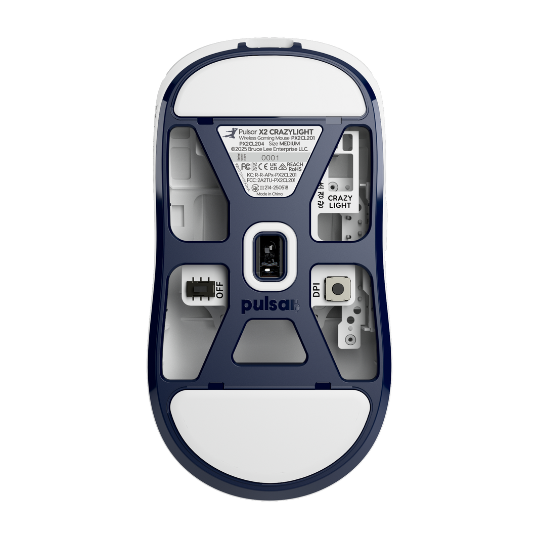 Mouse Gamer Pulsar X2 CrazyLight Medium [Bruce Lee 85th Edition]