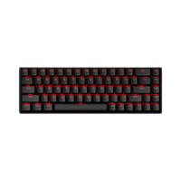 Teclado Gamer MADLIONS Fire68 Pro Black Jade Magnetic Switch